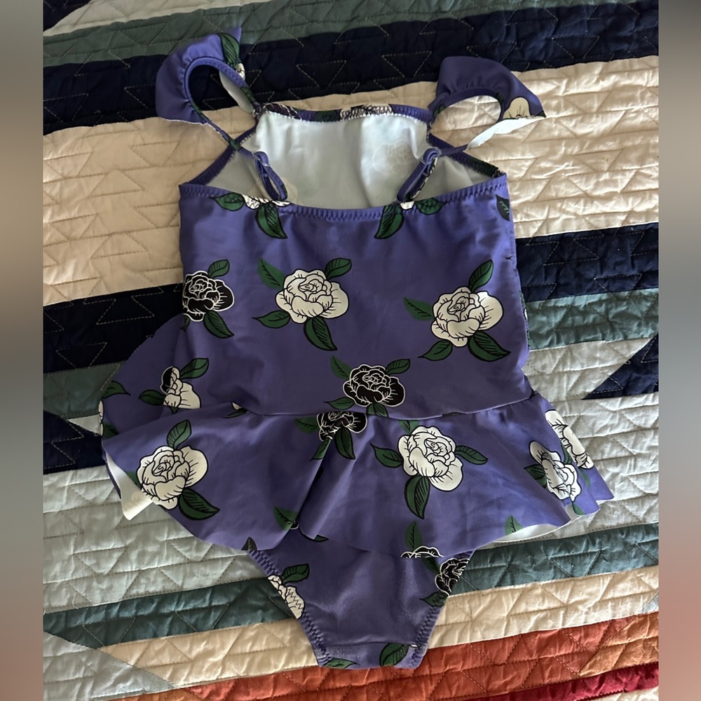 Mini Rodini Ruffle One-Piece Swimsuit - Picture 2 of 3